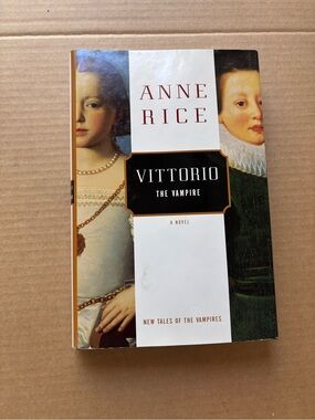 Anne Rice "Vittorio the Vampire" 1999 Firts Edition Hardcover